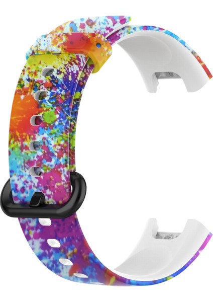 Xiaomi Mi Watch Lite / Redmi Izle Için Silikon Baskı Kordonlu Saati Leopar (Yurt Dışından)