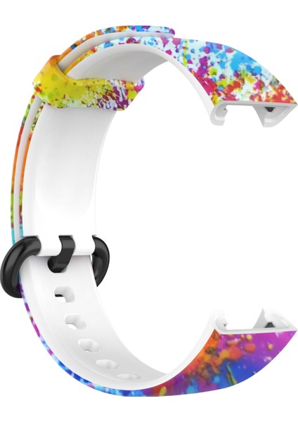 Xiaomi Mi Watch Lite / Redmi Izle Için Silikon Baskı Kordonlu Saati Leopar (Yurt Dışından)