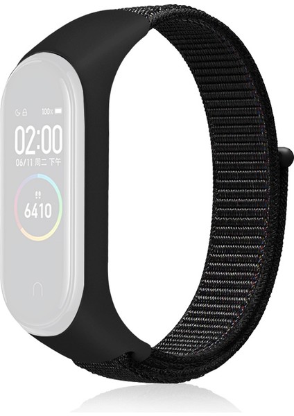 Xiaomi Mi Band Için Naylon Örgü Saat Bantları 6 Çin Kırmızısı (Yurt Dışından)