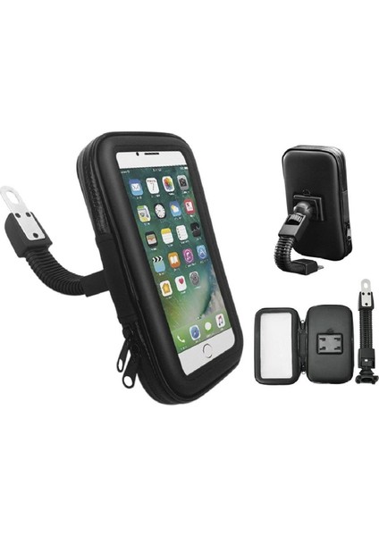 Universal Motor Için Kılıflı Telefon Tutucu