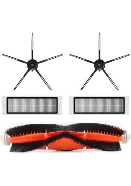 Xiaomi Roborock S6 (S60/S65 Serisi) S6 Maxv - S6 Pure Uyumlu Akıllı Süpürge Filtre Seti 5 Parça (%100 Ithal A+ Kalite)