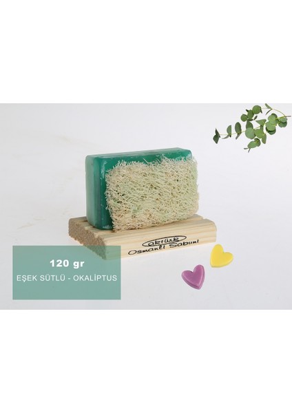 Eşek Sütlü & Okaliptus Kabak Lifli Sabun 120GR