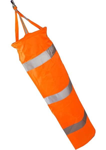 Havaalanı Windsock Açık Rüzgar Çorap Çanta Yansıtıcı Kemer Grommet 100 cm