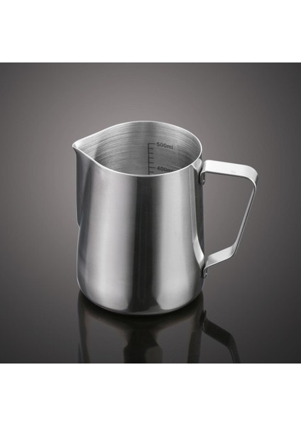 Kahve Sütü Frothing Sürahi Froother Sürahi W / Ölçekli Paslanmaz Çelik # 2 600ML (Yurt Dışından) fırsatları
