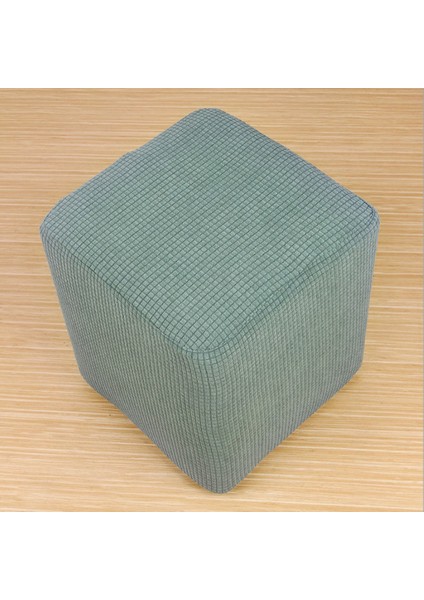 Yıkanabilir Taburi Slipcover Streç Osmanlı Dikdörtgen Kapak Tezgah Yastık Yeşil (Yurt Dışından) fırsatları