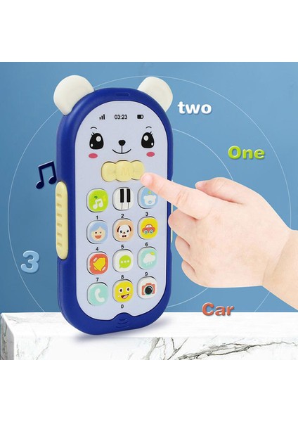 Çocuklar için Yılbaşı Temalı Oyuncak Telefon (Yurt Dışından)