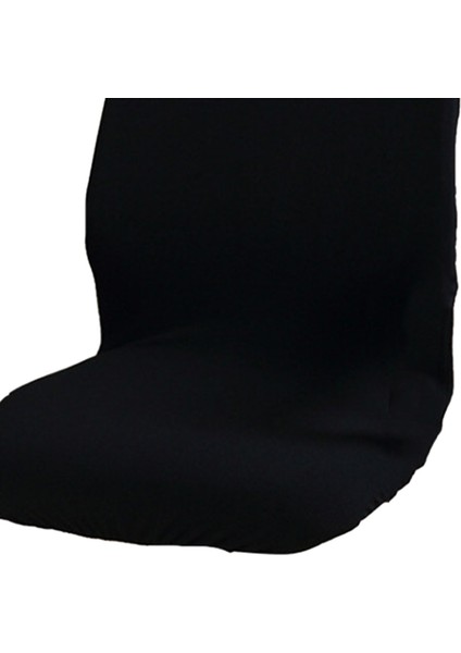 Baosity Ev Ofis Slipcover Siyah Için Elastik Döner Sandalye Kapak (Yurt Dışından)