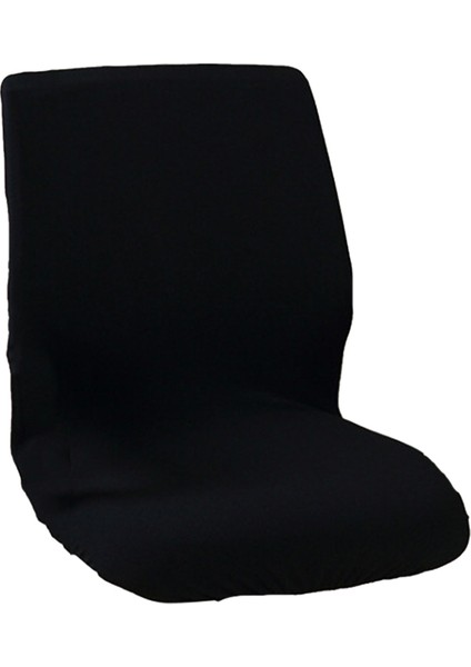 Baosity Ev Ofis Slipcover Siyah Için Elastik Döner Sandalye Kapak (Yurt Dışından)