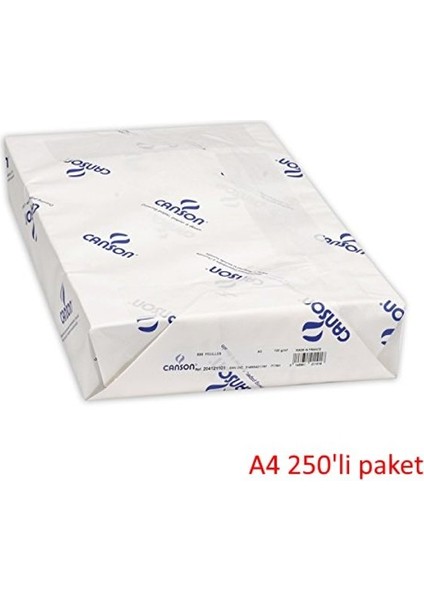 1557 Beyaz Resim Çizim Kağıdı 200 gr A4 250'LI Paket