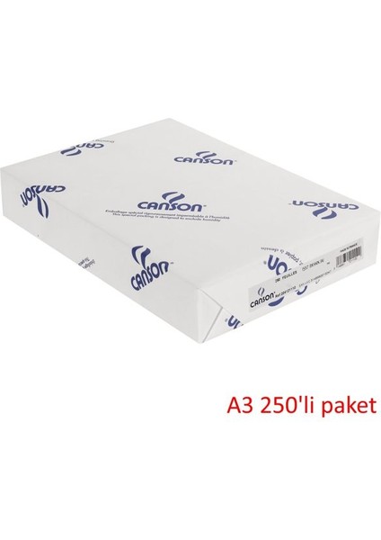 1557 Beyaz Resim  Çizim Kağıdı 200 gr A3 250'LI Paket