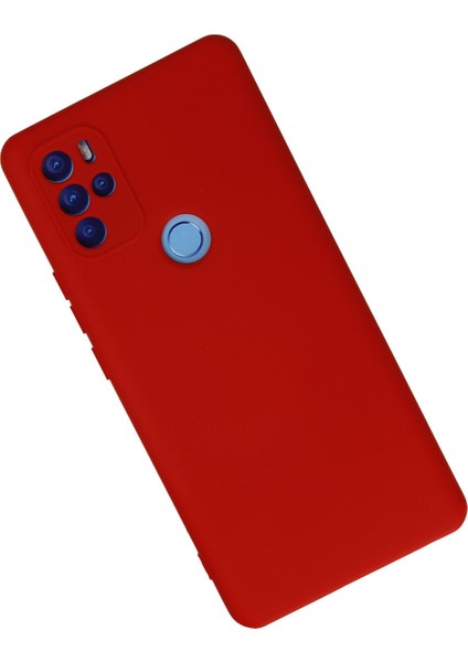 General Mobile Gm 21 Pro Kılıf Lansman Içi Kadife Nano Silikon - Kırmızı modelleri