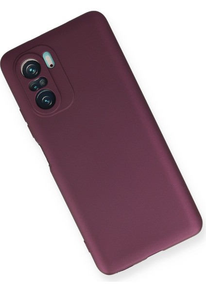 Xiaomi Mi 11I Kılıf Yumuşak Dokulu Premium Silikon - Mürdüm fiyatları