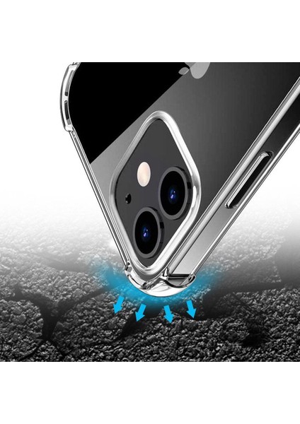 Xiaomi Mi 11I Kılıf Şeffaf Antişok Kenar Korumalı