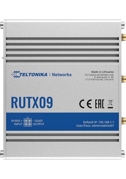 RUTX09 LTE CAT6 Router