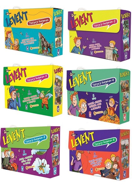 Timaş Levent Türkiye’yi Geziyorum Serisi Tam Set 30 Kitap)