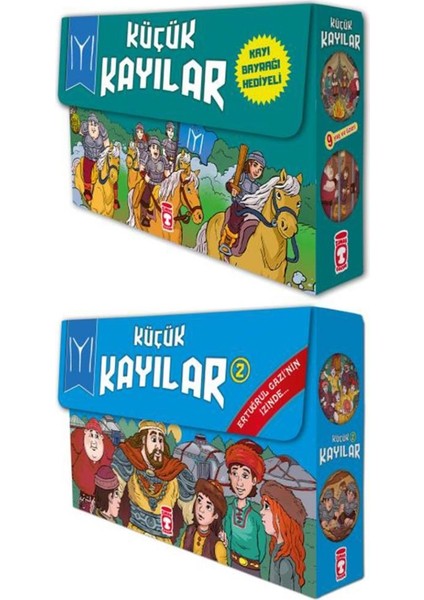 Timaş Küçük Kayılar Hikaye Seti Set (10 Kitap)