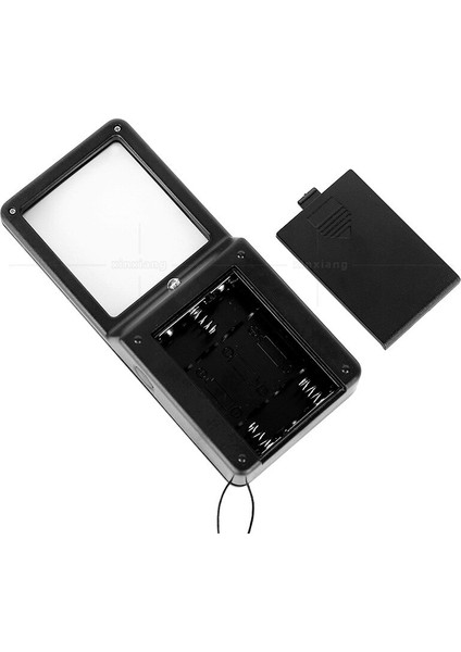 Dikdörtgen 3x Arkadan Aydınlatmalı Büyüteç El 7 LED Büyüteç LED Işık Okuma Büyüteç ile Taşınabilir Büyüteç Yaşlı Lupa (Yurt Dışından) fiyatları