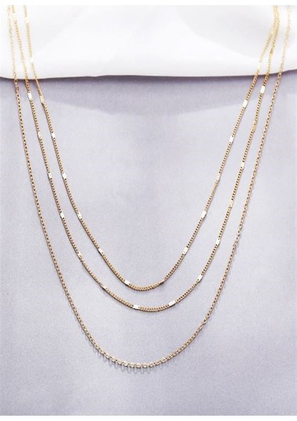 Kadın Üçlü Şeri Zincir Kolye fiyatları