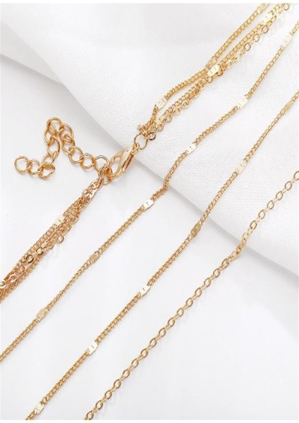 Kadın Üçlü Şeri Zincir Kolye fırsatları