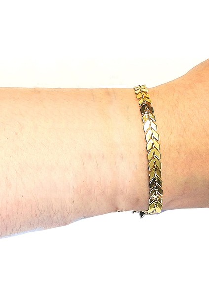 Altın Kaplama Yaprak Zincir Bileklik fiyatları