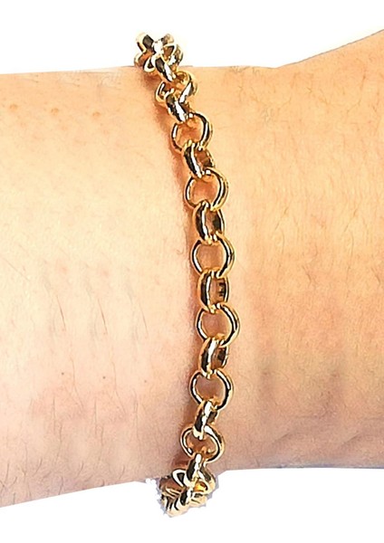 Altın Kaplama Doc Zincir Bileklik