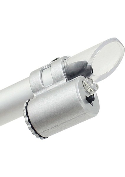 LED Işıklı 50X Büyüteç Kalem Ölçekli Işıklı Büyüteç Cep Büyüteç Lambası LED Büyüteç El Mini Mikroskop (Yurt Dışından) fiyatları