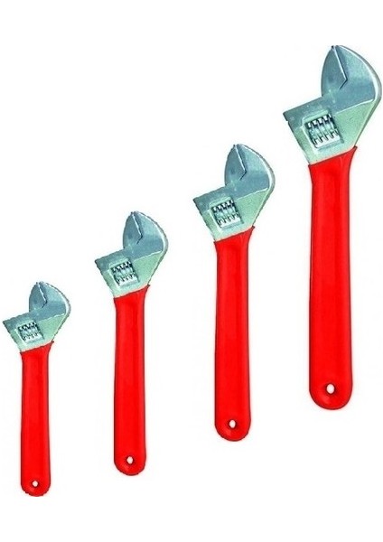 Kurbağacık Ingiliz Anahtar 6-8-10-12 Inç 4 Parça