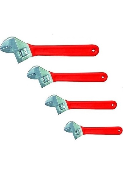 Kurbağacık Ingiliz Anahtar 6-8-10-12 Inç 4 Parça modelleri