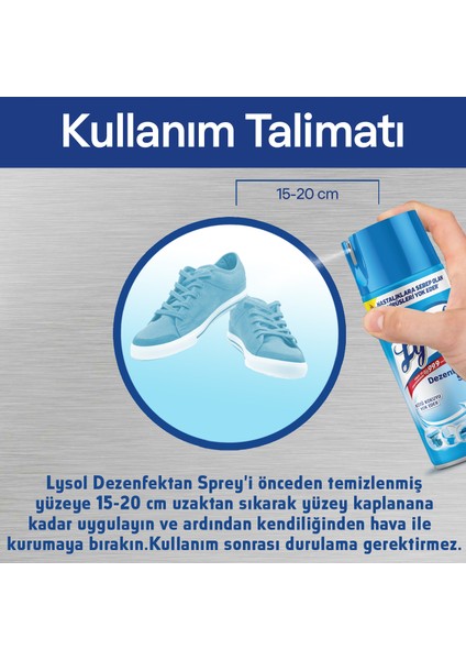 Dezenfektan Sprey Temizliğin Esintisi 2'li, Yüzeyler için, 2x400 ml