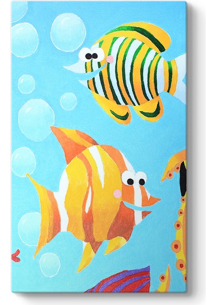 Renkli Balıklar Tablo
