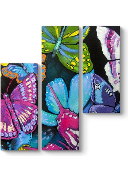 Rengarenk Kelebekler