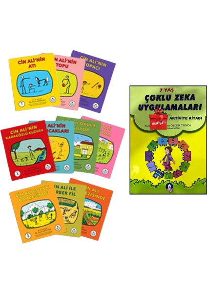 Cin Ali Serisi 10 Kitap Set