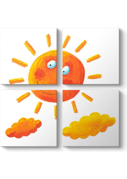 Neşeli Güneş Tablosu