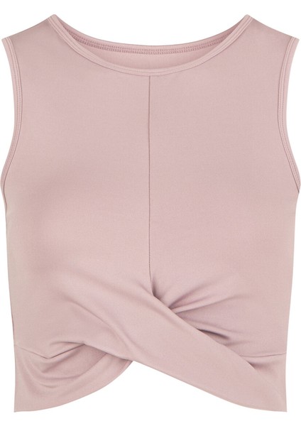 Pembe Balance Knotted Long Sütyen