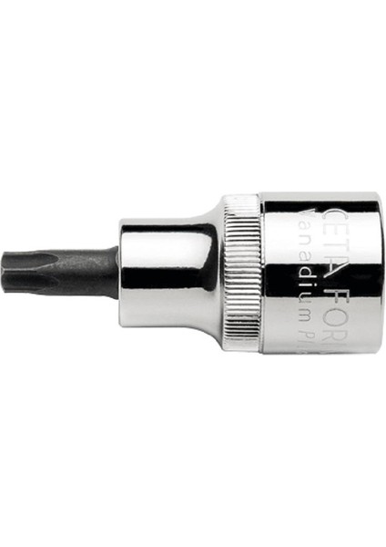T40X55MM Delikli Torx Uçlu Lokma 1/2 Kısa Tip