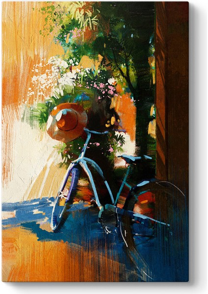 Soyut Bisiklet Tablo