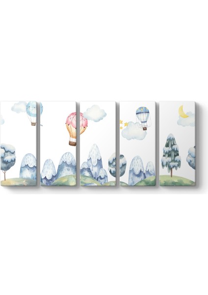 Karlı Manzara Tablosu