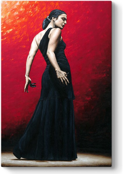 Flamenco Dancer Tablo