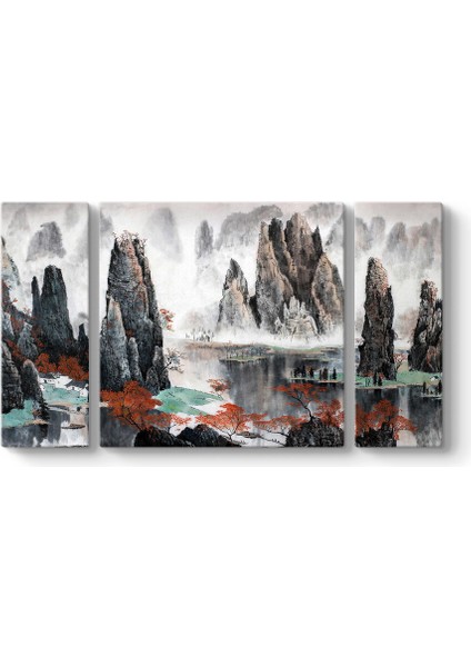 Çin Manzarası Tablosu