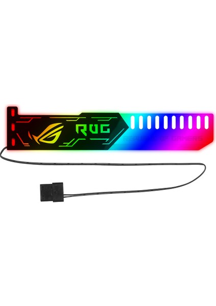 RGB25 Rgb Grafik Kartı Standı Rgb Işık Efekti 5V Büyük (Yurt Dışından)