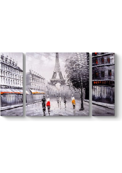 Paris Sokaklarında Tablosu