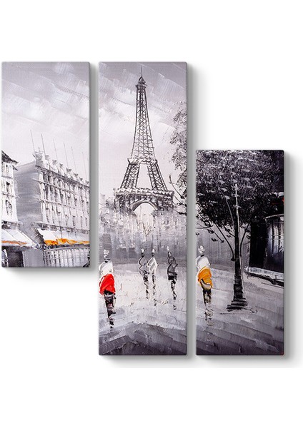 Paris Sokaklarında Tablosu