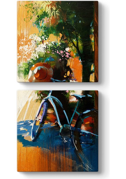 Soyut Bisiklet Tablo