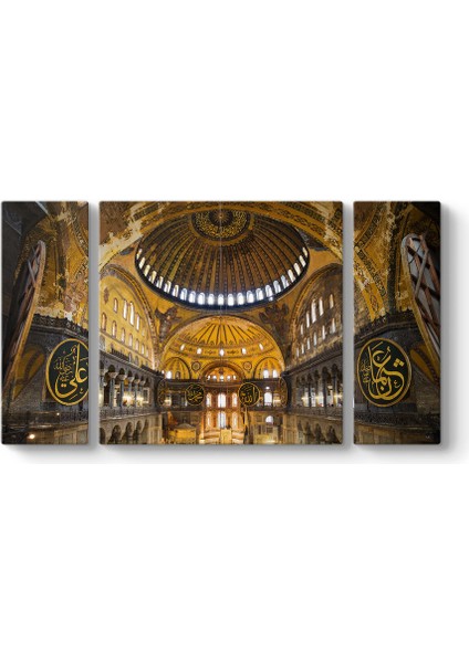 Ayasofya Camii Panorama Tablo