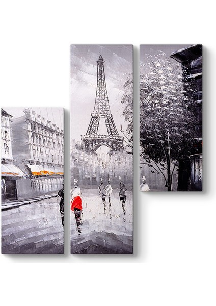 Paris Sokaklarında Tablosu