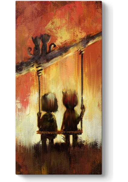 Gün Batımı Salıncak Tablo