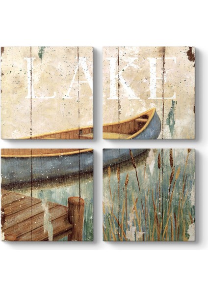 Lake Dekoratif Tablo