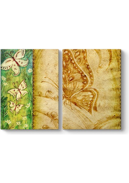 Green Butterfly Tablo