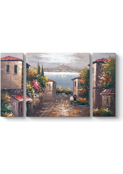 Eski Istanbul Sokakları Tablo