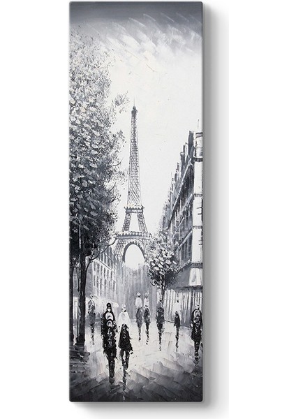 Siyah Beyaz Paris Kule Tablo